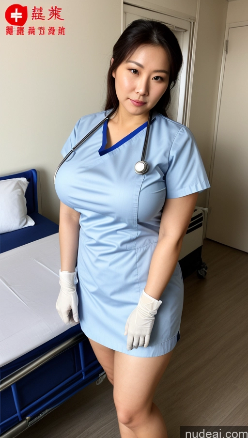 related ai porn images free for Busty Perfect Boobs Beautiful Big Hips Thick Perfect Body Milf 20s Serious Chinese Hospital Front View Nurse Gloves