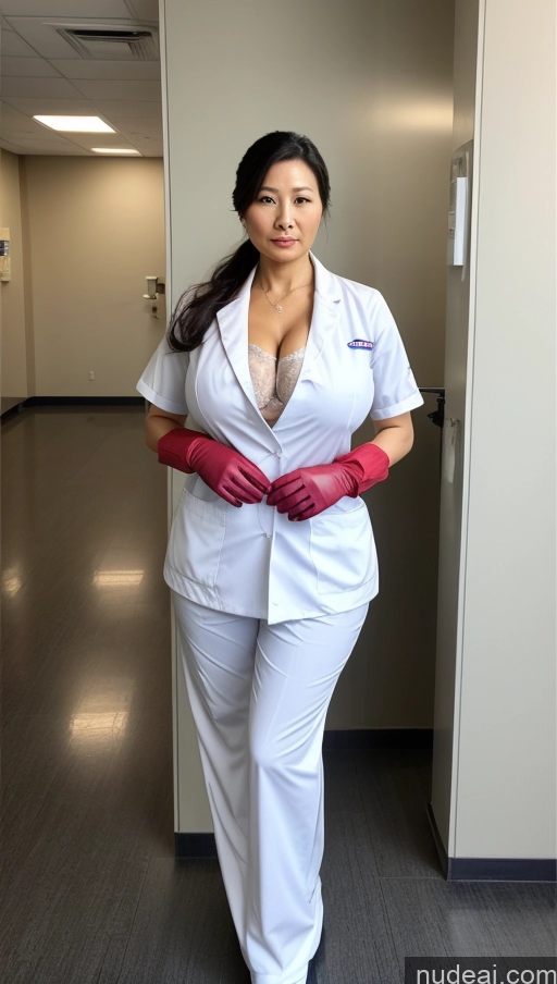 related ai porn images free for Busty Perfect Boobs Beautiful Big Hips Thick Perfect Body Milf Serious Chinese Hospital Front View Cleavage 40s Gloves Doctor