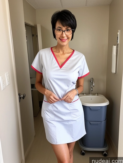 related ai porn images free for Czech Tall Skinny Small Ass Glasses Pixie Black Hair Hospital Nurse 60s Ahegao Busty Bra