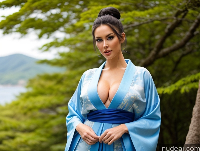 related ai porn images free for Miss Universe Model Busty Perfect Boobs Long Legs Deep Blue Eyes Skinny Kimono 20s Black Hair Swedish Hair Bun