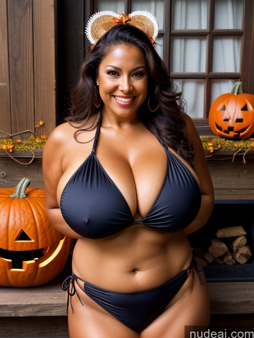 related ai porn images free for One Busty Huge Boobs Thick Tanned Skin 60s Laughing Front View Microkini Thong Lumberjack Halloween Polynesian