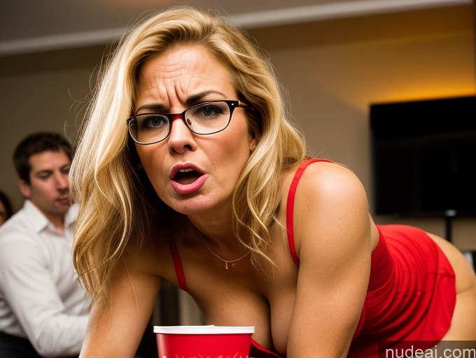 related ai porn images free for 50s Czech Short Busty Glasses Blonde Long Hair Dress Angry Party Straddling