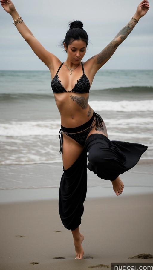 related ai porn images free for Woman One Beautiful Short Big Hips 18 Jewelry Dark Lighting German Partially Nude Cyberpunk Ponytail Small Tits Black Hair Tattoos Jumping Beach Harem Pants