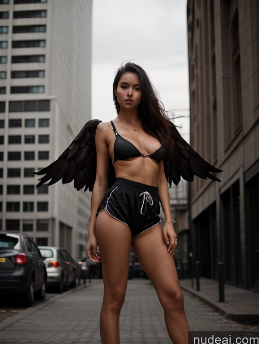 related ai porn images free for Woman One Beautiful Long Legs Big Hips Straight German Partially Nude Jewelry Dark Lighting Black Hair 18 Street Sexy Face Cyberpunk Small Tits Dolphin Shorts Has Wings