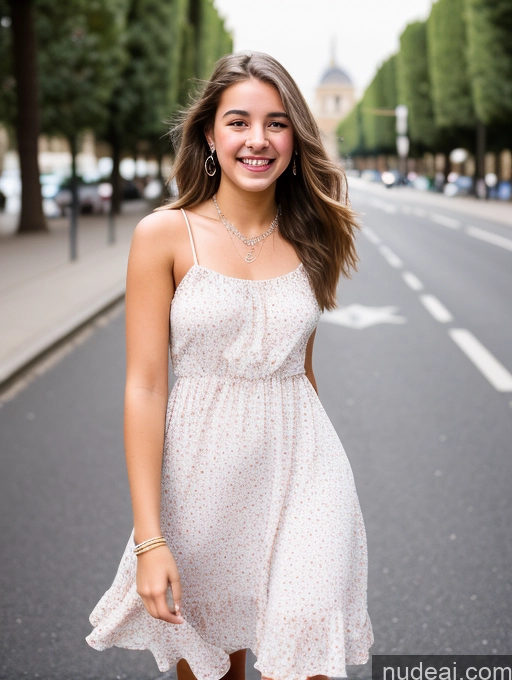 related ai porn images free for Sorority 18 Happy French Street Sundress Diamond Jewelry