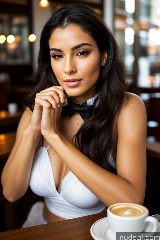 related ai porn images free for Black Hair Perfect Body 20s Seductive Long Hair Front View Bright Lighting Detailed Middle Eastern Several Woman Sexy Face Cafe Transparent Skin Detail (beta) Bow Tie