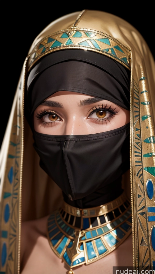 related ai porn images free for Close-up View Egyptian Tanned Skin Niqab