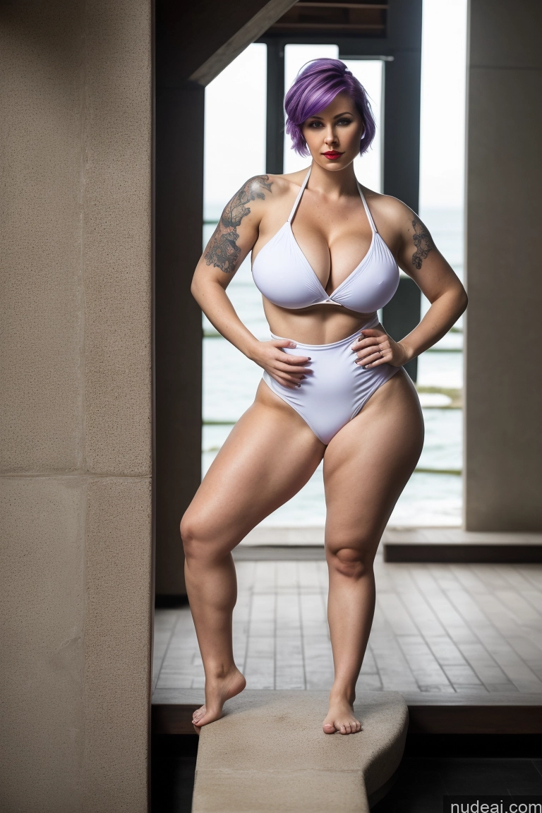 related ai porn images free for Huge Boobs FairArguementBut Big Ass Abs Big Hips Long Legs Lipstick Tattoos Fairer Skin 18 Seductive Scandinavian Woman Purple Hair Pixie Fat Bikini Cleavage One Piece Swimsuit