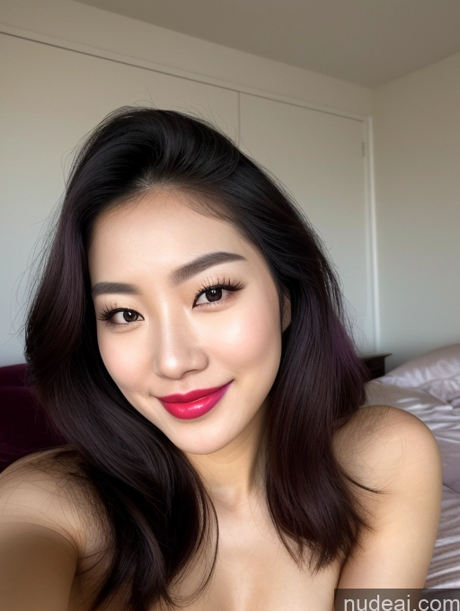 related ai porn images free for Miss Universe Model One Perfect Boobs Small Tits Beautiful Lipstick Perfect Body Fairer Skin 20s Laughing Happy Long Hair Korean Purple Hair Bedroom Skin Detail (beta) On Back Nude Detailed Dark Lighting