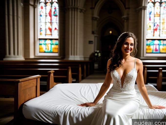 related ai porn images free for Woman One Small Tits Small Ass Happy Brunette Messy Czech Film Photo Church Front View Wedding Bright Lighting 30s