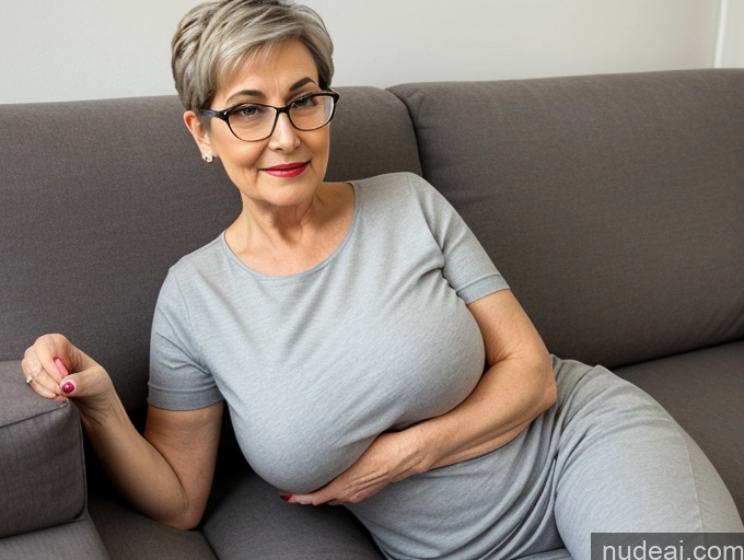 related ai porn images free for Czech Casual Glasses 70s Pixie Couch Busty