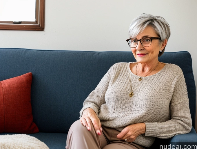 related ai porn images free for Czech Casual Glasses 70s Pixie Couch Milf Two