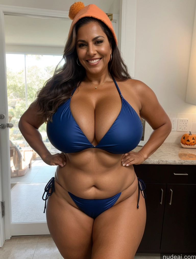 related ai porn images free for One Busty Huge Boobs Thick Tanned Skin 60s Laughing Front View Microkini Thong Lumberjack Lab Coat Halloween Brazilian