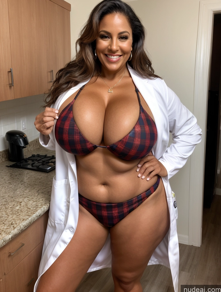 related ai porn images free for One Busty Huge Boobs Thick Tanned Skin 60s Laughing Front View Microkini Thong Latina Lumberjack Lab Coat Halloween
