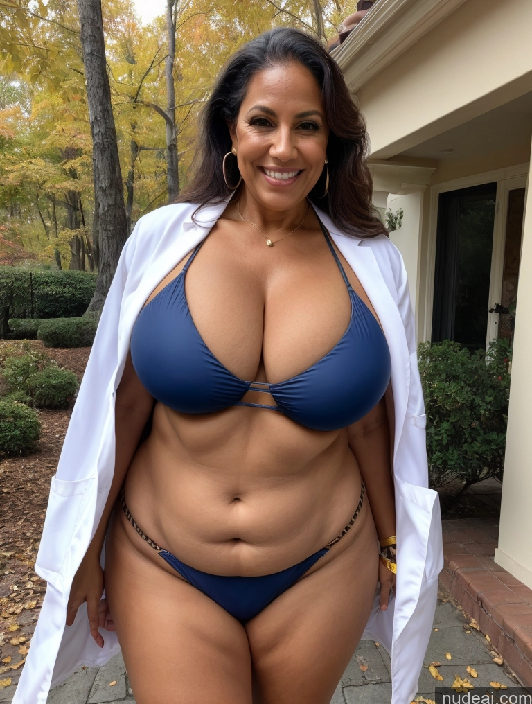 related ai porn images free for One Busty Huge Boobs Thick Tanned Skin 60s Laughing Front View Microkini Thong Lumberjack Lab Coat Halloween Brazilian