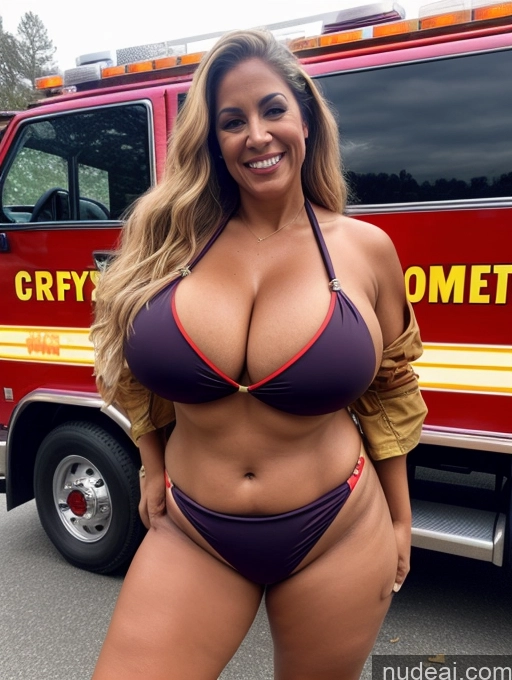 related ai porn images free for One Busty Huge Boobs Thick Tanned Skin Laughing Front View Microkini Thong 70s Latina Halloween Lumberjack Firefighter