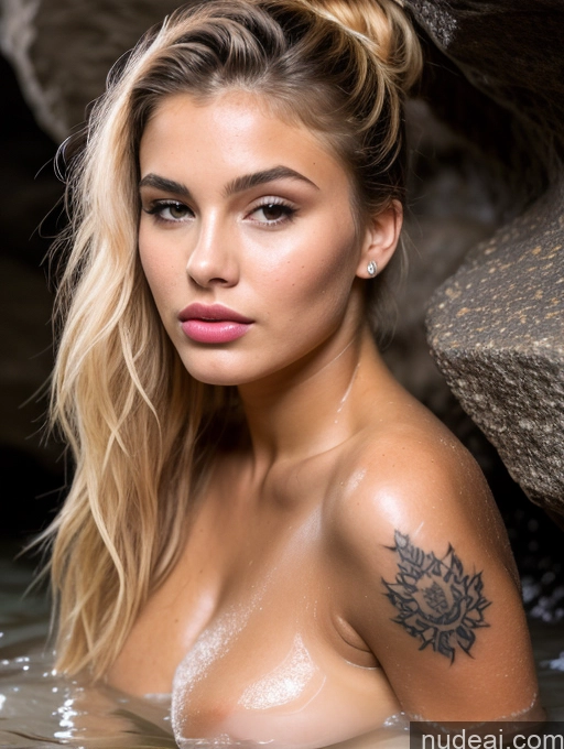 related ai porn images free for Perfect Boobs Beautiful Nude Cave Bathing Dark Lighting Close-up View Blonde Chubby Tanned Skin Hair Bun British 18 Sorority Pouting Lips Tattoos