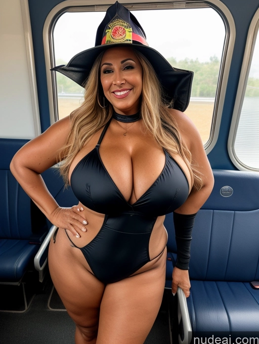 related ai porn images free for One Busty Huge Boobs Thick Tanned Skin Laughing Front View Microkini Thong 70s Latina Witch Jacket Hat Firefighter Train