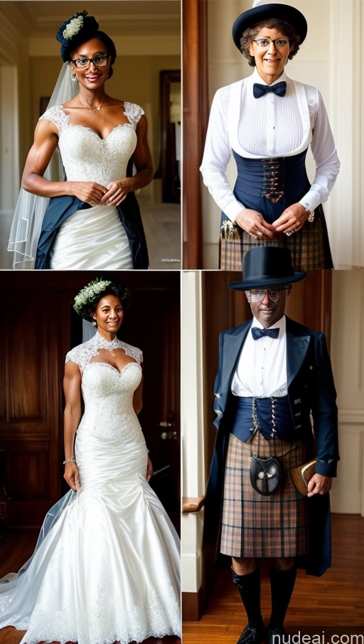 related ai porn images free for Abs Muscular Dark Skin Trans Girl With Erect Penis Milf Tailcoat Wedding Suit Tie Detailed Pubic Hair Kilt Glasses Short 70s Victorian Hat