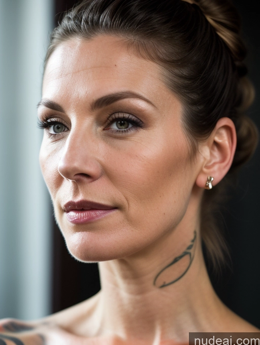 related ai porn images free for Tattoos Fairer Skin Brunette Milf Dark Lighting Detailed Hair Bun British Skin Detail (beta) Nude Close-up View 30s