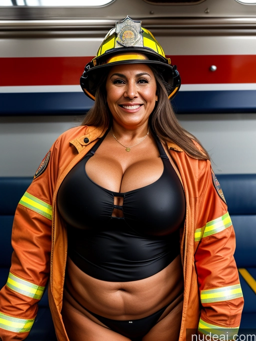 related ai porn images free for One Busty Huge Boobs Thick Tanned Skin Laughing Latina Microkini Thong Hat 70s Firefighter Jacket Train Halloween