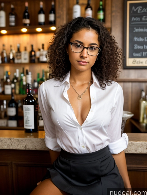related ai porn images free for Model One Small Tits Glasses Small Ass Tanned Skin Short Skinny 18 Serious Black Hair Curly Hair Latina Bar Front View Waitress Jewelry Blouse Mini Skirt Straddling