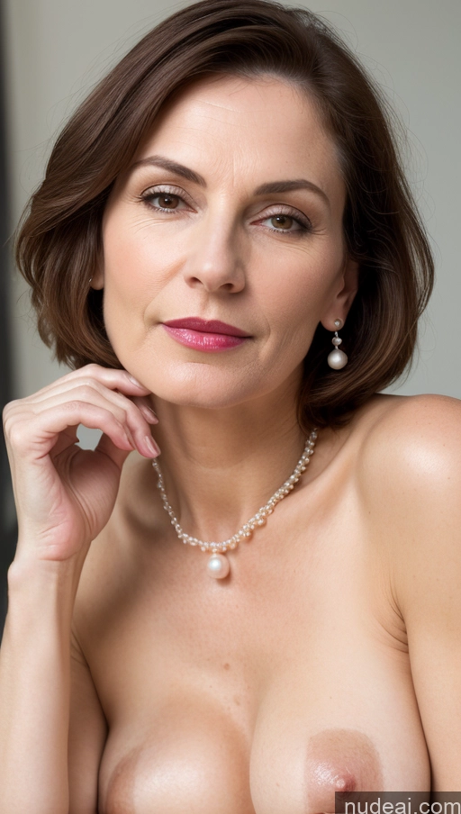 related ai porn images free for Brunette Skin Detail (beta) Beautiful Milf Perfect Boobs Fairer Skin Czech Lipstick Pearl Jewelry Detailed Bobcut Sexy Face