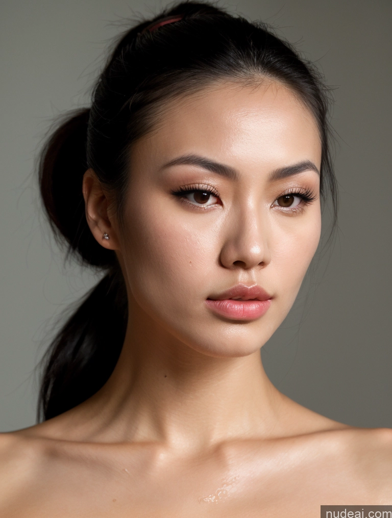related ai porn images free for Beautiful Pubic Hair Nude Close-up View Dark Lighting Pouting Lips Perfect Body Perfect Boobs Fairer Skin Black Hair Chinese Ponytail Oiled Body