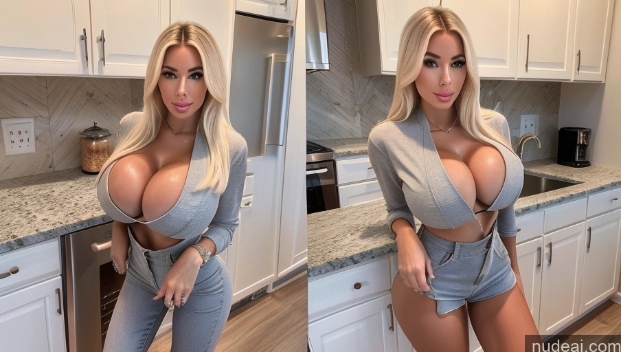 related ai porn images free for Huge Boobs Bimbo Two Kitchen Small Ass Sexy Face Casual