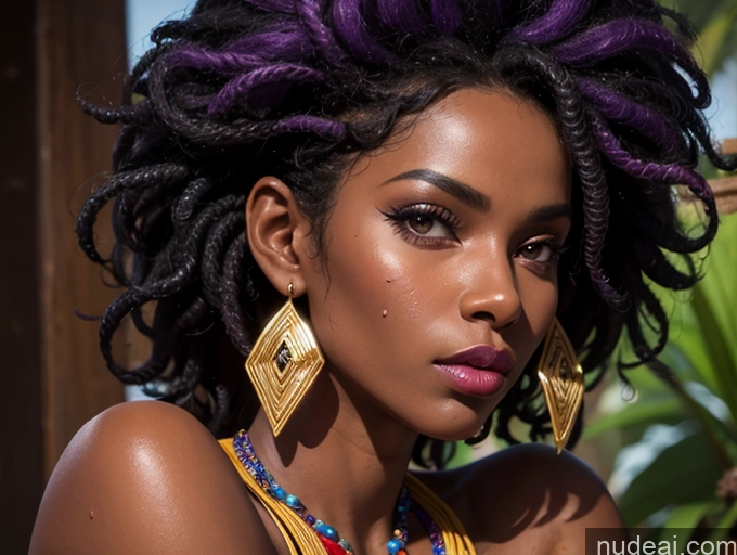 related ai porn images free for Perfect Boobs Thong Tribal Alternative Paintedcomic Pubic Hair Perfect Body Dark Skin Oiled Body Busty African Huge Tits, Hard Nipples Lipstick Close-up View Traditional Purple Hair Jewelry