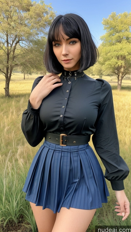 related ai porn images free for Model Perfect Boobs Beautiful Skinny Perfect Body Oiled Body 20s Serious Orgasm Shocked Black Hair Bobcut German Meadow Blouse Casual Dress Long Skirt Detailed Deep Blue Eyes Clitoris FairArguementBut Punk Skirt