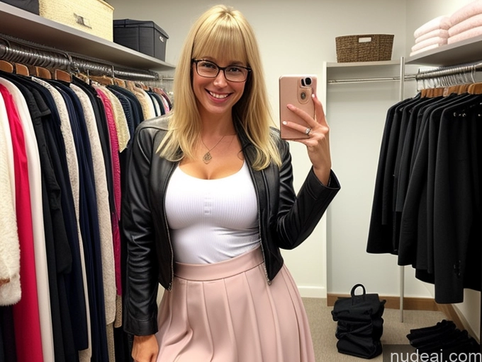 related ai porn images free for 30s Dutch Tall Skinny Small Ass Busty Glasses Happy Sad Sexy Face Blonde Bangs Jacket Long Skirt Changing Room