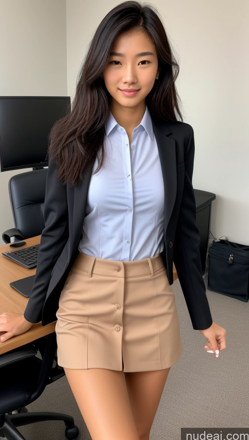 related ai porn images free for Detailed Skin Detail (beta) Asian 18 Messy Black Hair Skinny Perfect Body Beautiful Small Tits Casual Polo Shirt Micro Skirt Suit Office