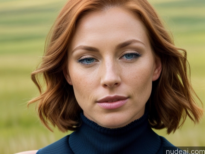 related ai porn images free for Woman Beautiful Perfect Body Orgasm Ginger Bobcut Irish Skin Detail (beta) Meadow Dress Jacket Kilt Sweater Detailed Sexy Face Deep Blue Eyes Blouse Corset Choker Shocked Spread Pussy