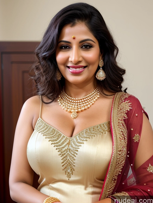 related ai porn images free for Woman Busty Happy Indian 60s Black Hair Gold Jewelry Jewelry Cleavage Salwar Diamond Jewelry Pearl Jewelry