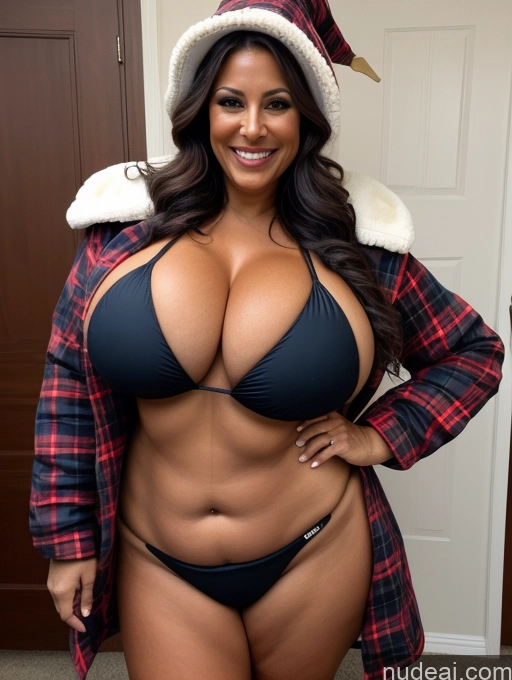 related ai porn images free for One Busty Huge Boobs Thick Tanned Skin 60s Laughing Front View Microkini Thong Maid Latina Lumberjack Halloween Parka