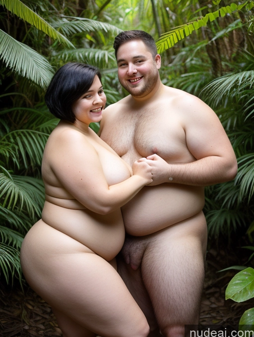 related ai porn images free for Huge Boobs Thick Chubby Fat Big Ass Big Hips 40s Happy Black Hair Short Hair White Fairer Skin Nude Woman + Man Short Jungle