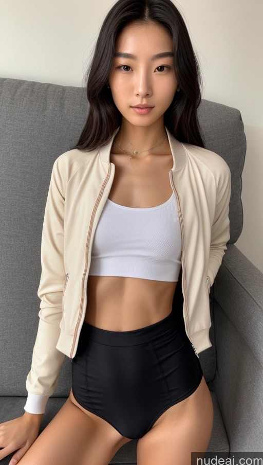 related ai porn images free for Detailed Skin Detail (beta) Long Hair Black Hair Skinny Perfect Body Beautiful Small Ass Korean 18 Model Couch Micro Skirt Polo Shirt Spandex Jacket Partially Nude