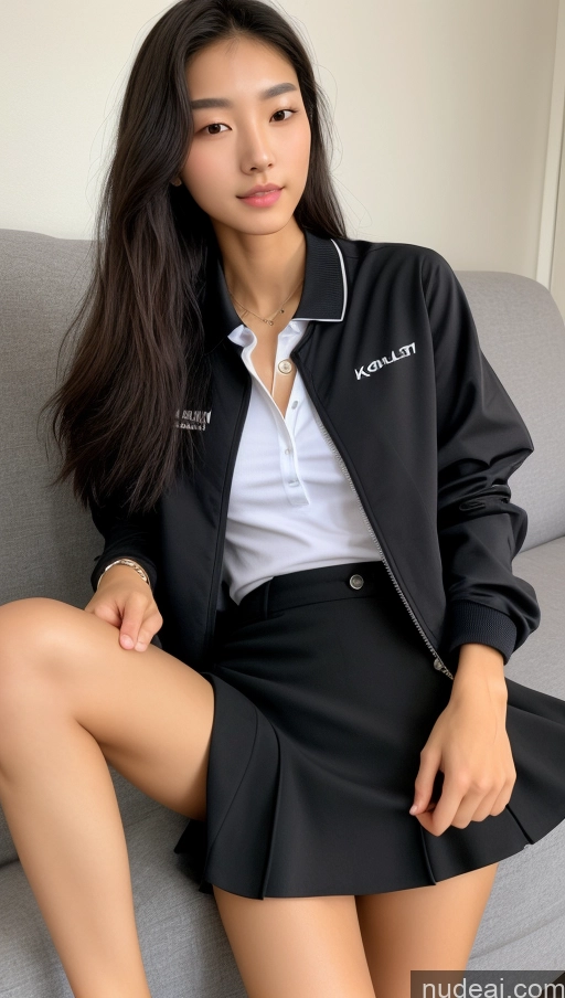 related ai porn images free for Detailed Skin Detail (beta) Long Hair Black Hair Skinny Perfect Body Beautiful Small Ass Korean 18 Model Couch Micro Skirt Polo Shirt Sports Jacket