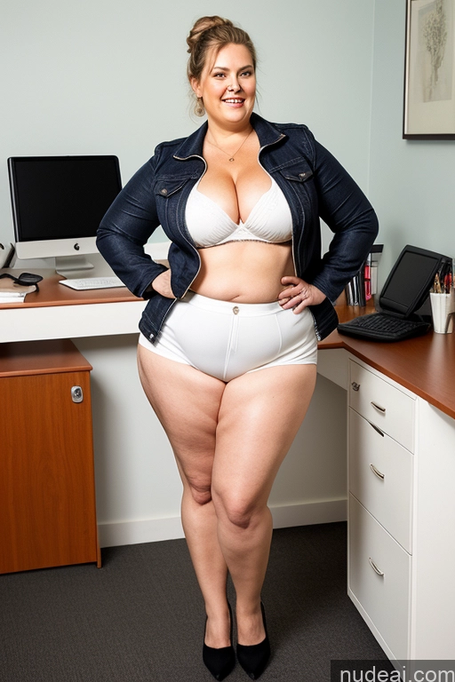 related ai porn images free for Big Ass Fat Chubby Fairer Skin Big Hips 80s Cleavage Short Shorts Milf Serious Jeans Office Perfect Boobs Hair Bun Laughing Jacket