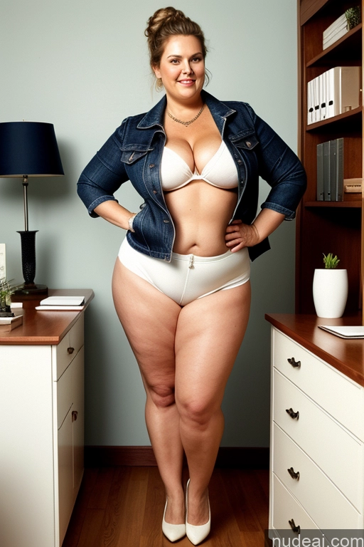 related ai porn images free for Big Ass Fat Chubby Fairer Skin Big Hips 80s Cleavage Short Shorts Milf Serious Jeans Office Perfect Boobs Hair Bun Laughing Jacket