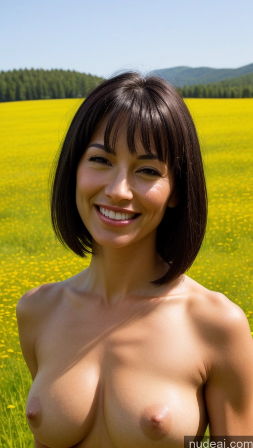 related ai porn images free for Woman One Perfect Boobs Beautiful Muscular Perfect Body 40s Happy Laughing Orgasm Seductive Sexy Face Black Hair Bobcut Czech Meadow Detailed Skin Detail (beta)
