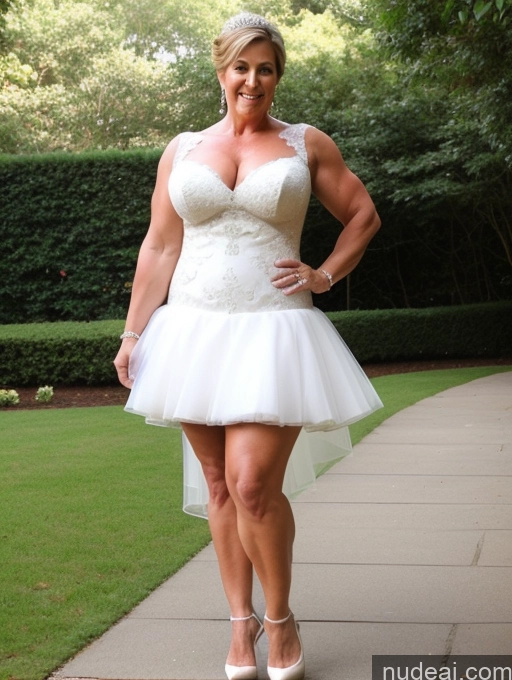 related ai porn images free for Milf Chubby Thick Muscular Wedding High Heels