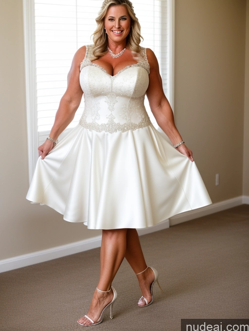 related ai porn images free for Milf Chubby Thick Muscular Wedding High Heels
