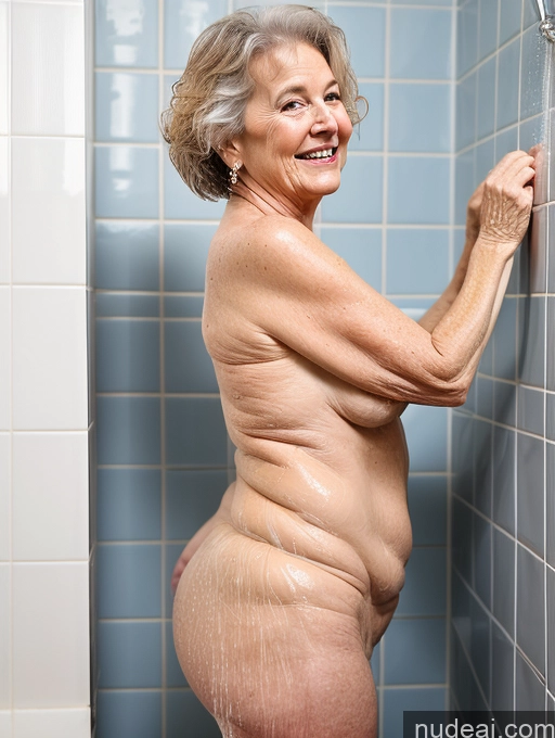 related ai porn images free for Milf Big Hips Pubic Hair Side View Happy 80s Shower