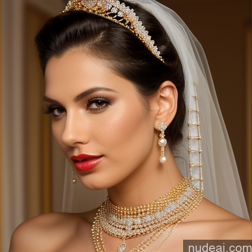 related ai porn images free for One Perfect Boobs Lipstick Perfect Body Tall 20s Sexy Face Black Hair Russian Diamond Jewelry Gold Jewelry Jewelry Pearl Jewelry Detailed Front View Hair Bun Party Wedding Bra Pull Down Miss Universe Model