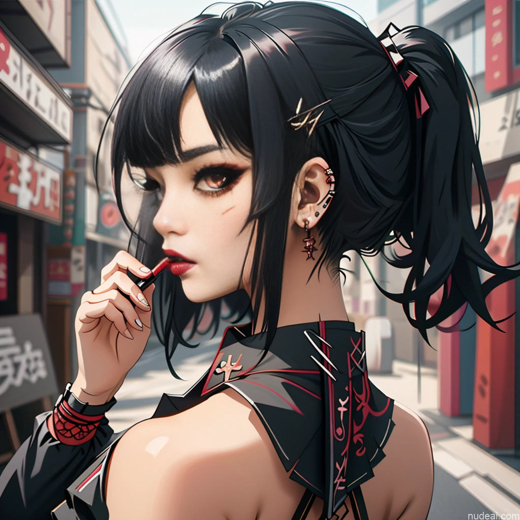 related ai porn images free for Asian School Uniform, Cleavage Cutout, Clothing Cutout, Pleated Skirt, Thighhighs Perfect Boobs Beautiful Lipstick Small Ass Gothic Punk Girl