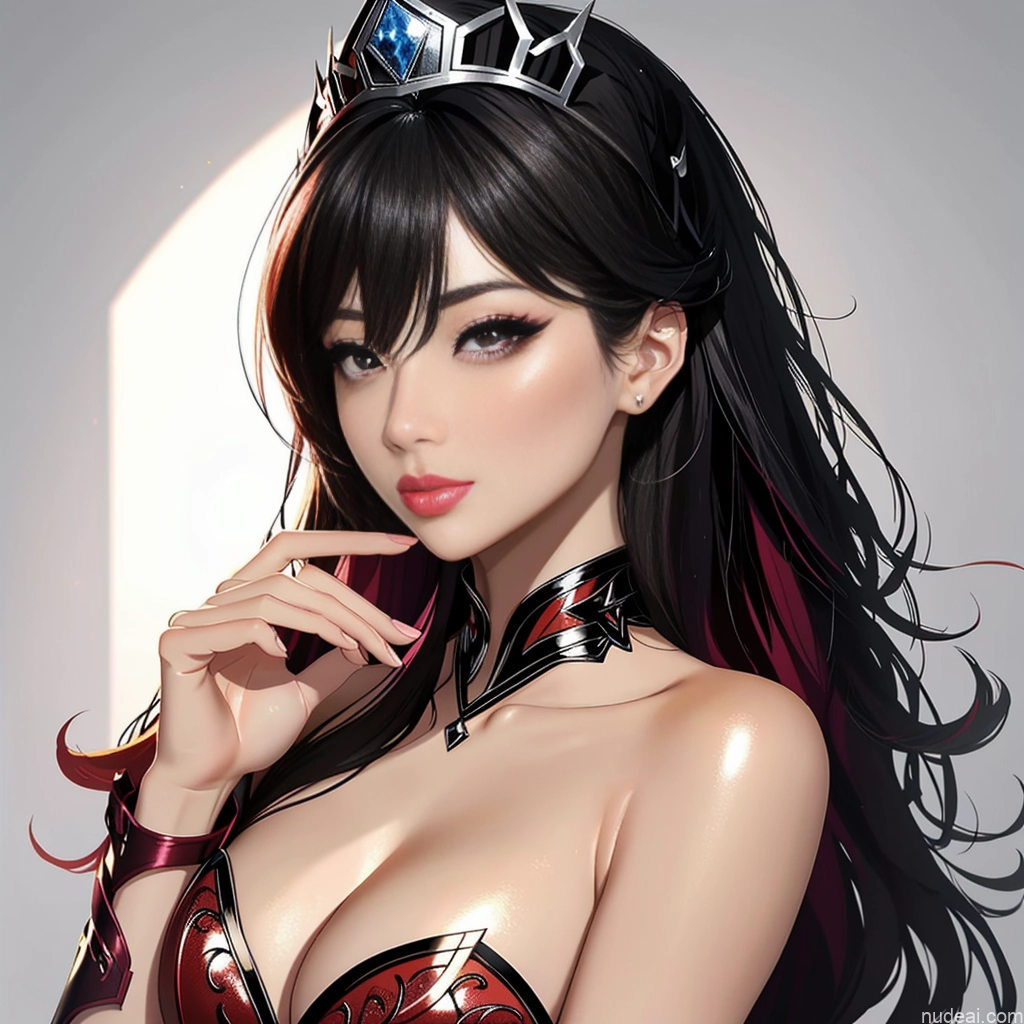 related ai porn images free for Asian 20s BarbieCore Seductive Pouting Lips Sexy Face Miss Universe Model Haute Couture | Ball Gown