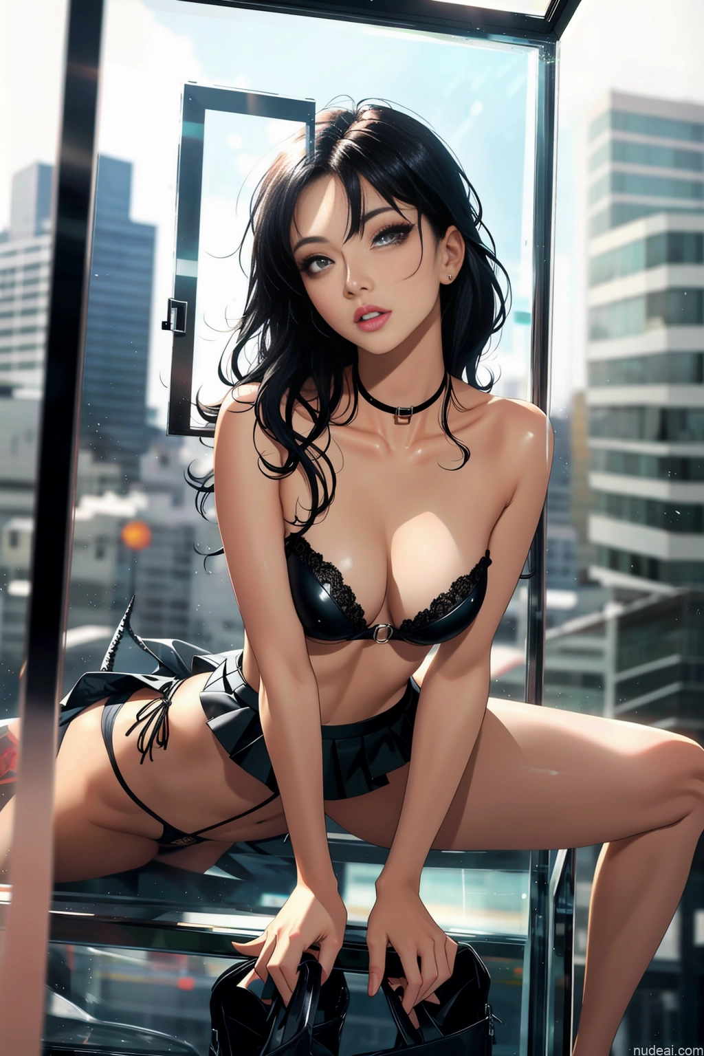 related ai porn images free for Small Tits Small Ass Skinny 18 Skin Detail (beta) Mall Front View Fishnet Micro Skirt Partially Nude Detailed Asian Black Hair Woman One Against Glass Sex