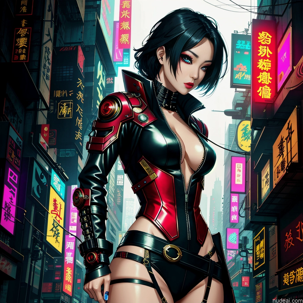 related ai porn images free for Asian Cyberpunk Steampunk